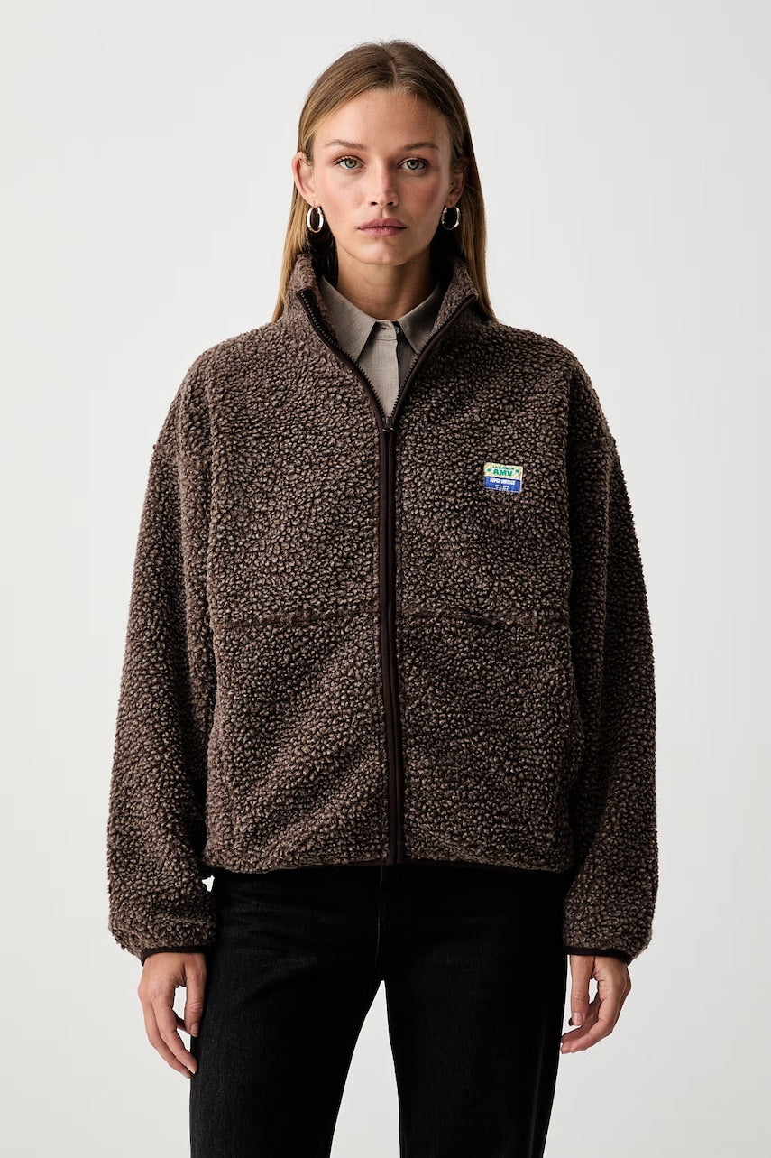 American Vintage Hanorac din polar pentru femei