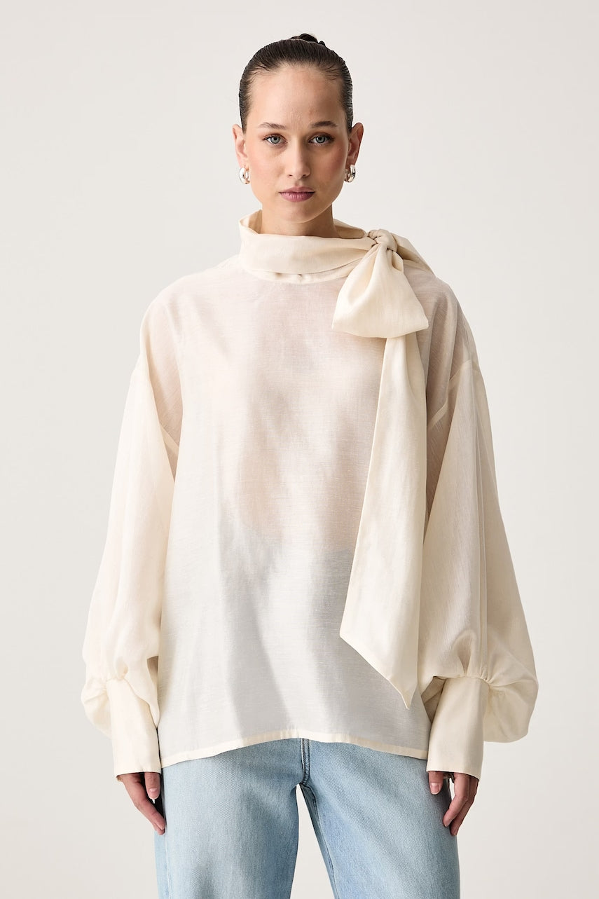 Essentiel Antwerp Bluza pentru femei cu amestec de in
