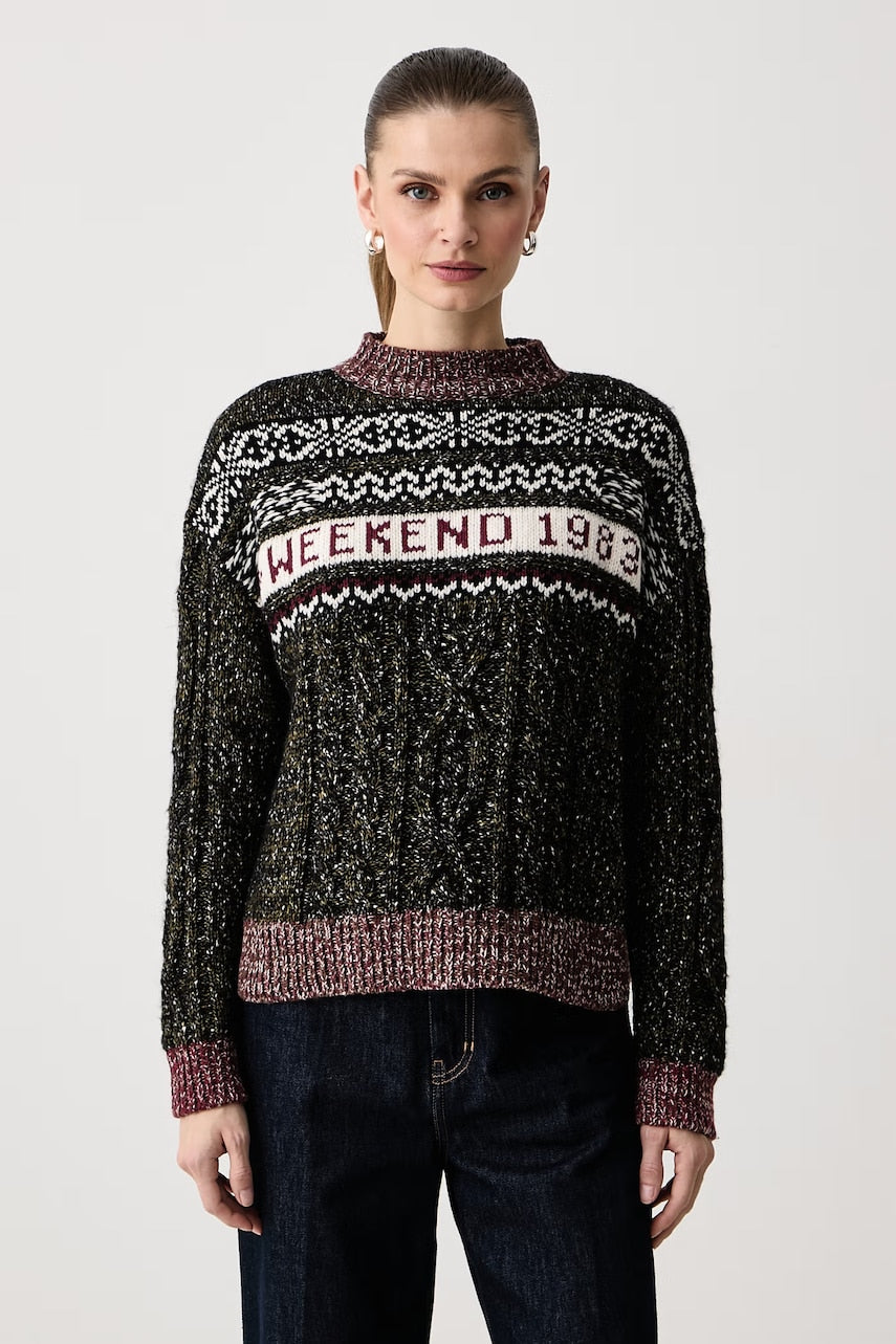 Weekend Max Mara Pulover pentru femei cu amestec de lana
