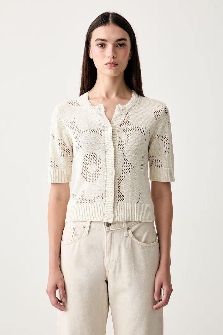 Marimekko Cardigan pentru femei din in